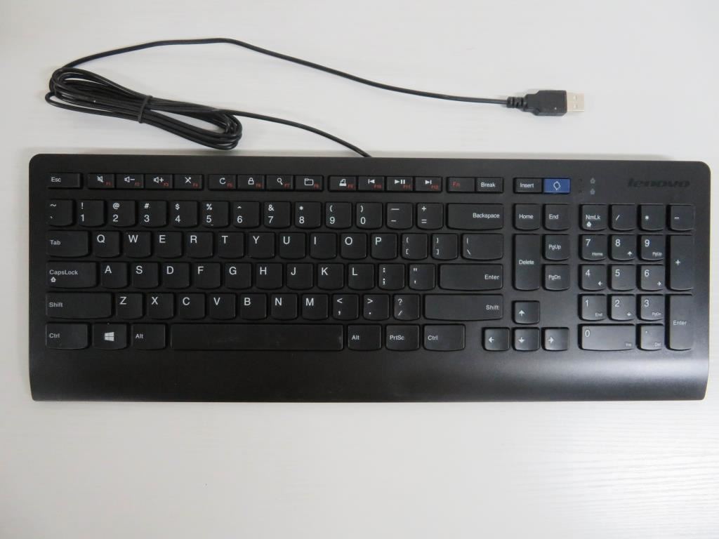 Lenovo Sunrex JME-2209U(CN-EN)NewF5 USB KB Win8 English Keyboard 25209243