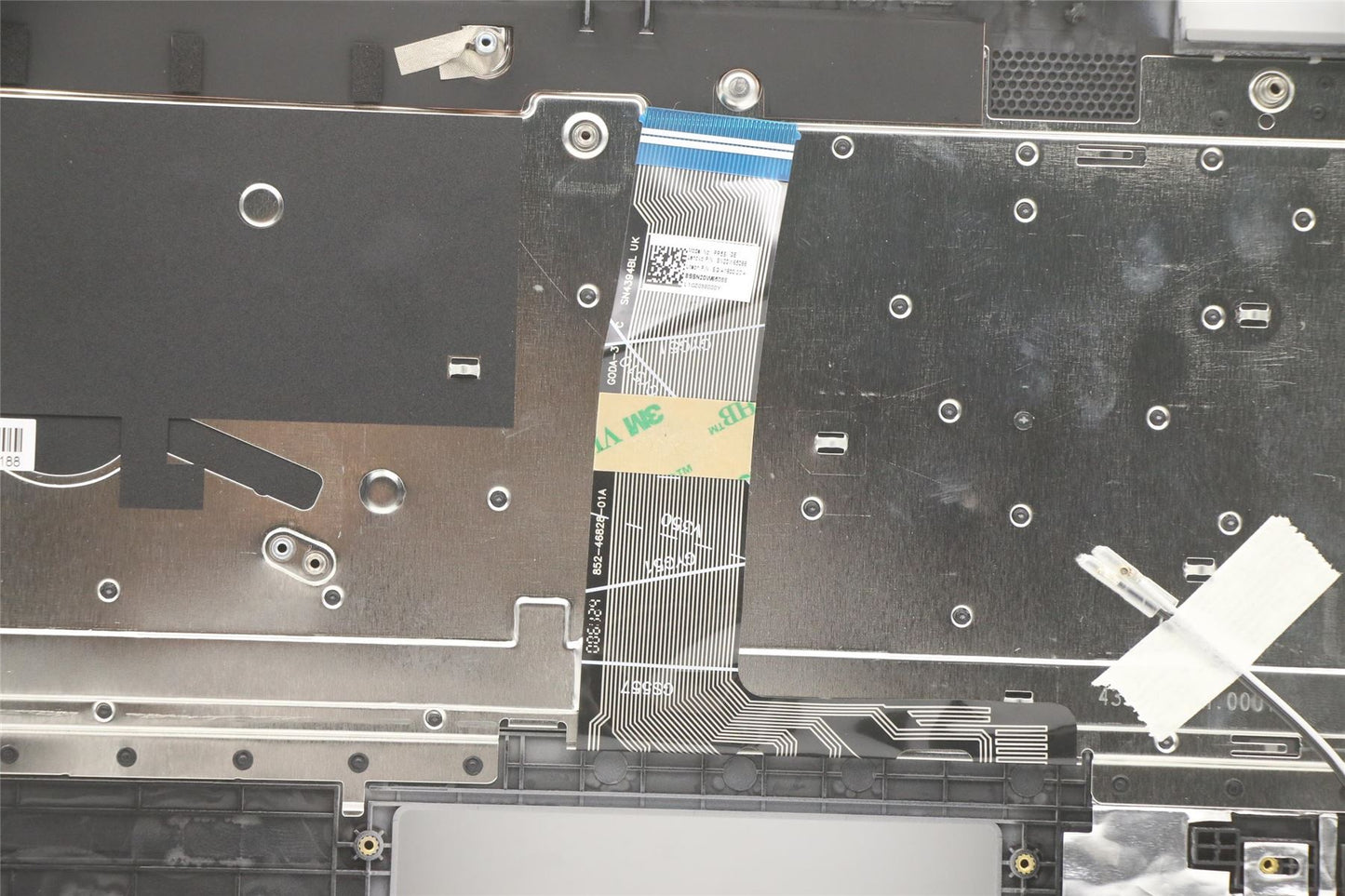 Lenovo Flex 5-15ALC05 Keyboard Palmrest Top Cover German Grey 5CB1B96221