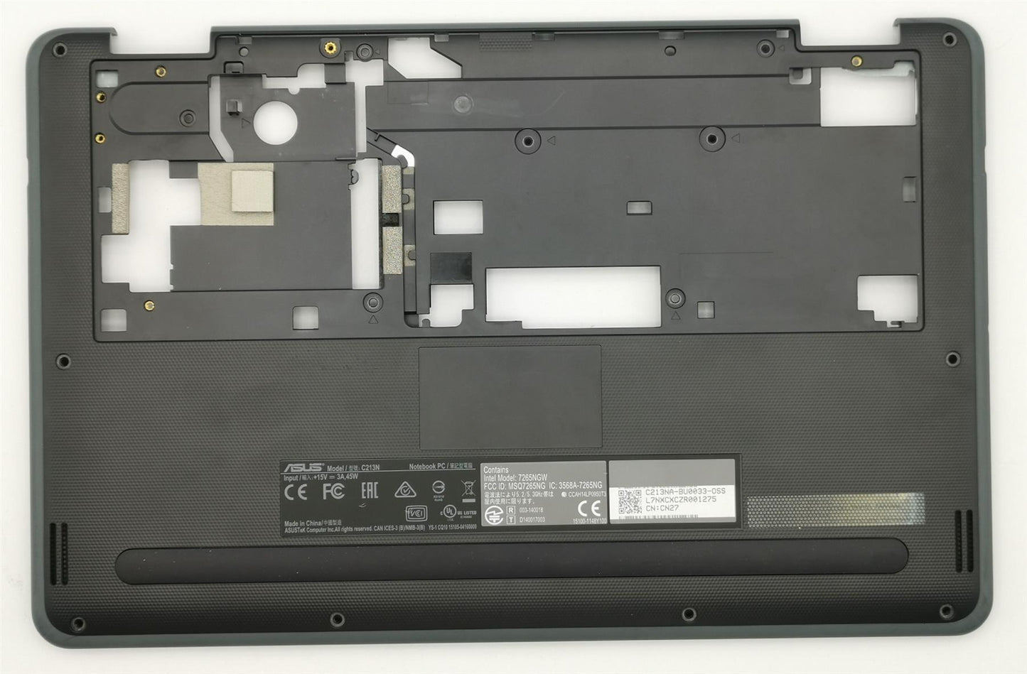 Asus C213NA C213NA Bottom Case (Black) 90NX01C0-R7D010