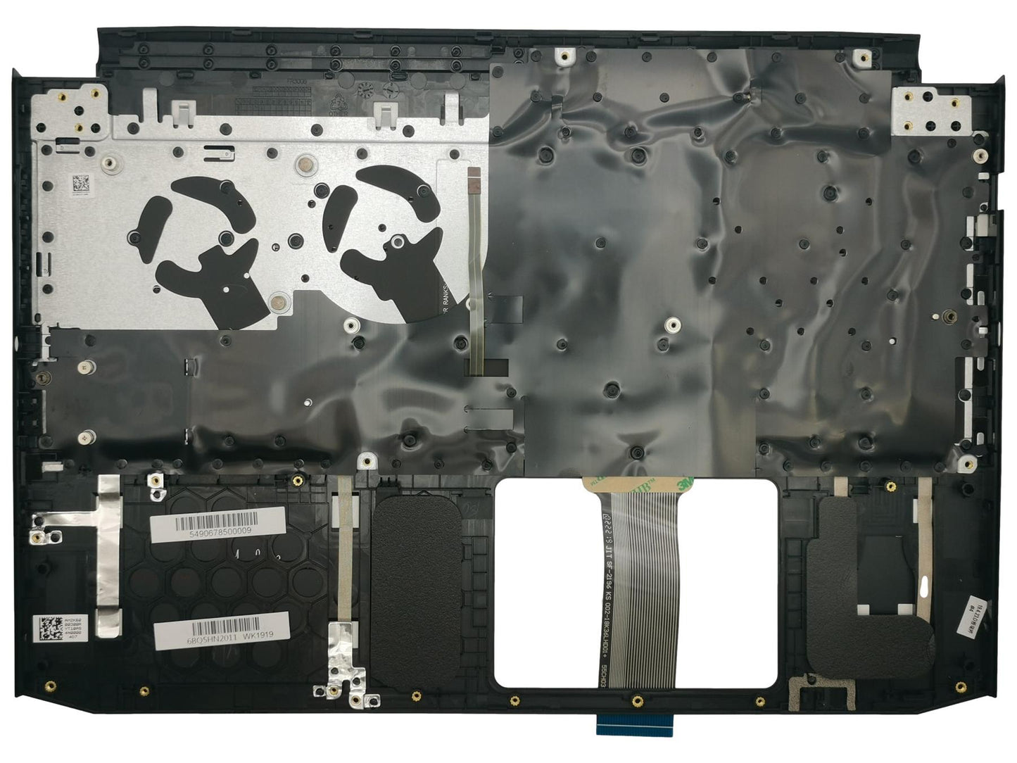 Acer Aspire Nitro AN715-51 Palmrest Cover Keyboard UK Black 6B.Q5HN2.011