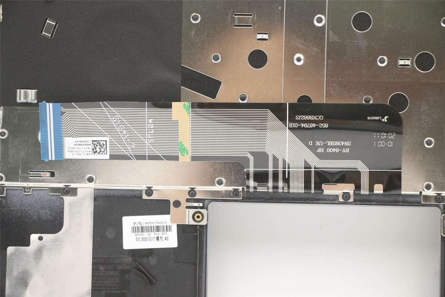 Lenovo Flex 5-14IIL05 5-14ARE05 Keyboard Palmrest Top Cover French 5CB0Y85344