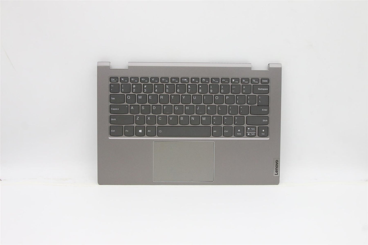 Lenovo Yoga 14s ITL Palmrest Cover Touchpad Keyboard US Grey Backlit 5CB1C90960