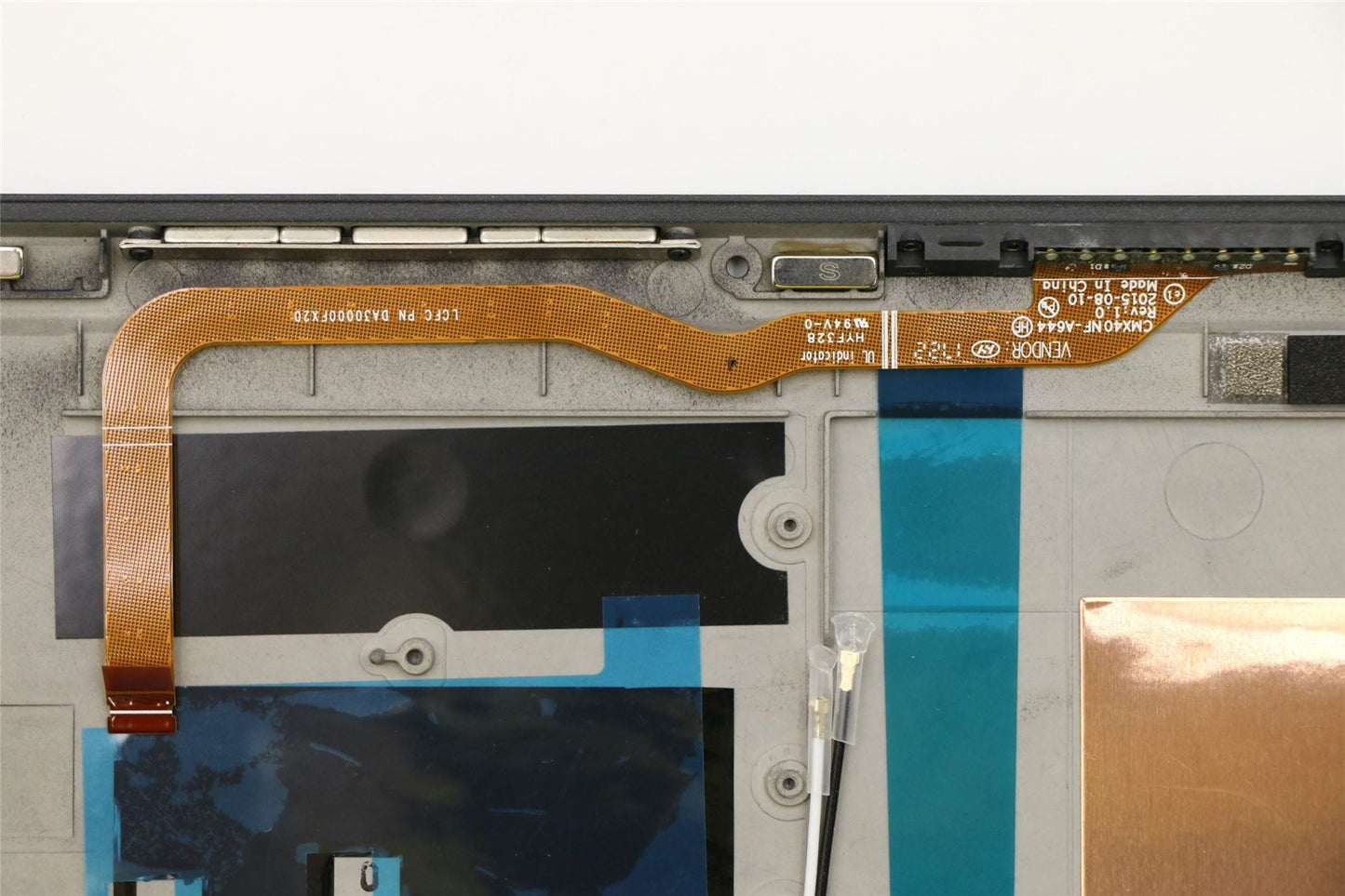 Lenovo Miix 700-12ISK LCD Cover Rear Back Housing Black 5CB0K42984