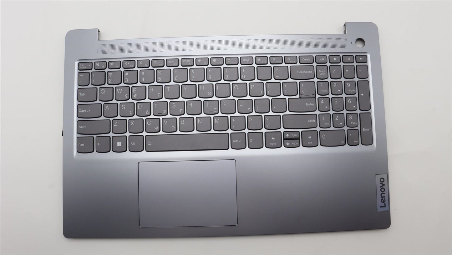 Lenovo IdeaPad 3 15ABR8 Palmrest Touchpad Cover Keyboard Greek Grey 5CB1K96857