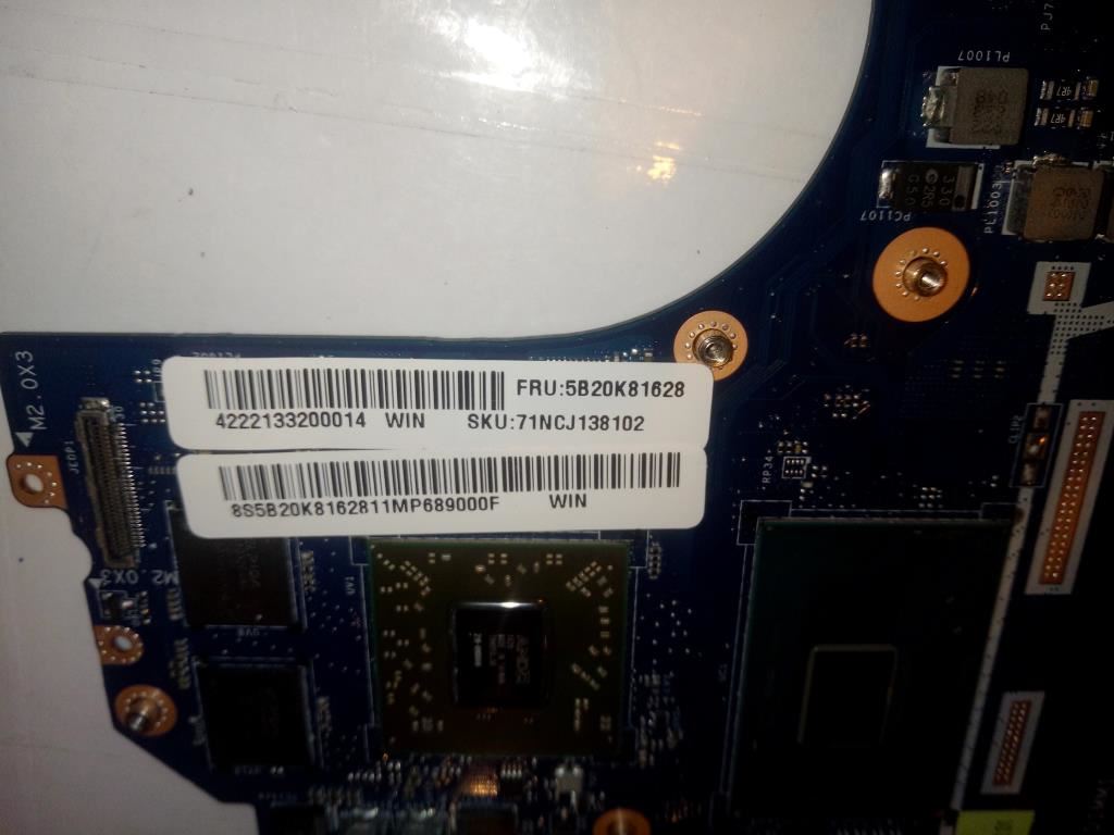 Lenovo IdeaPad Y700 14ISK Motherboard Mainboard DIS INTELI56300HQ 5B20K81628
