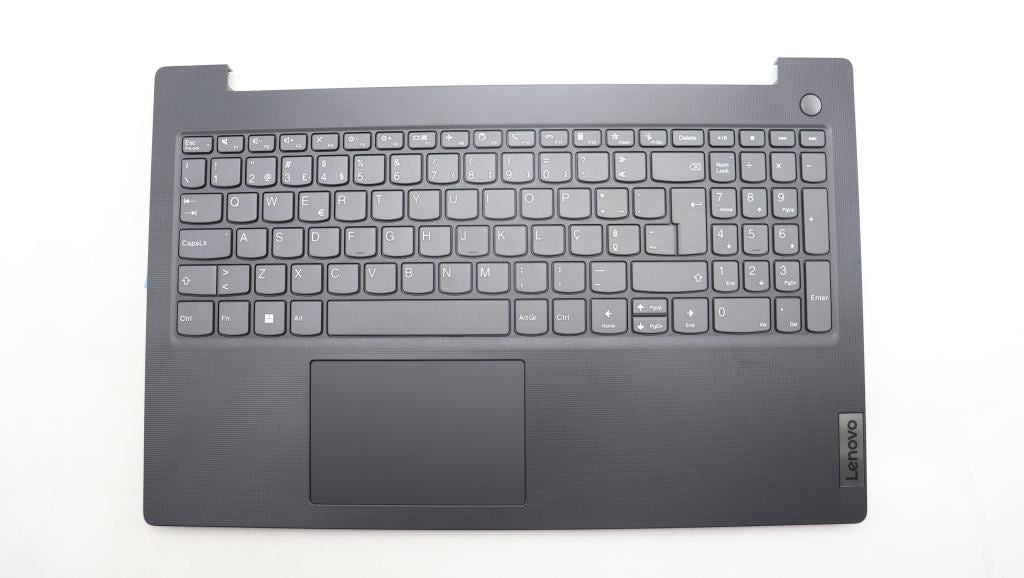 Lenovo V15 G4 IRU Palmrest Touchpad Cover Keyboard Portuguese Grey 5CB1L67788