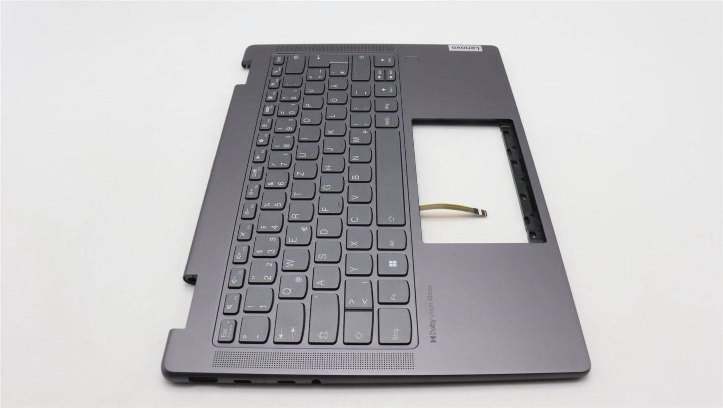 Lenovo Yoga 7 14ARP8 Palmrest Cover Touchpad Keyboard German 5CB1L47266
