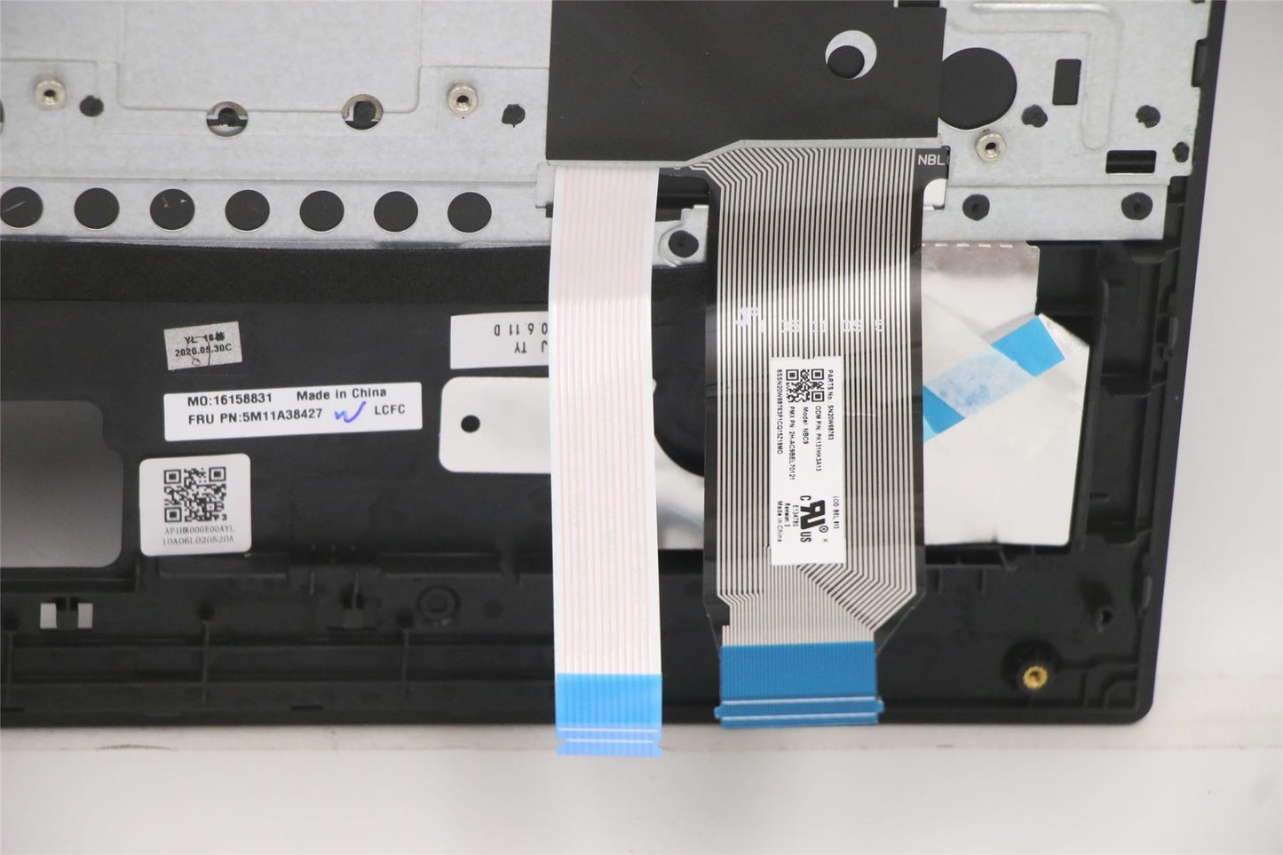 Lenovo MECH_ASM KB C BEL(PMX)PT FP UK BK 5M11A38427