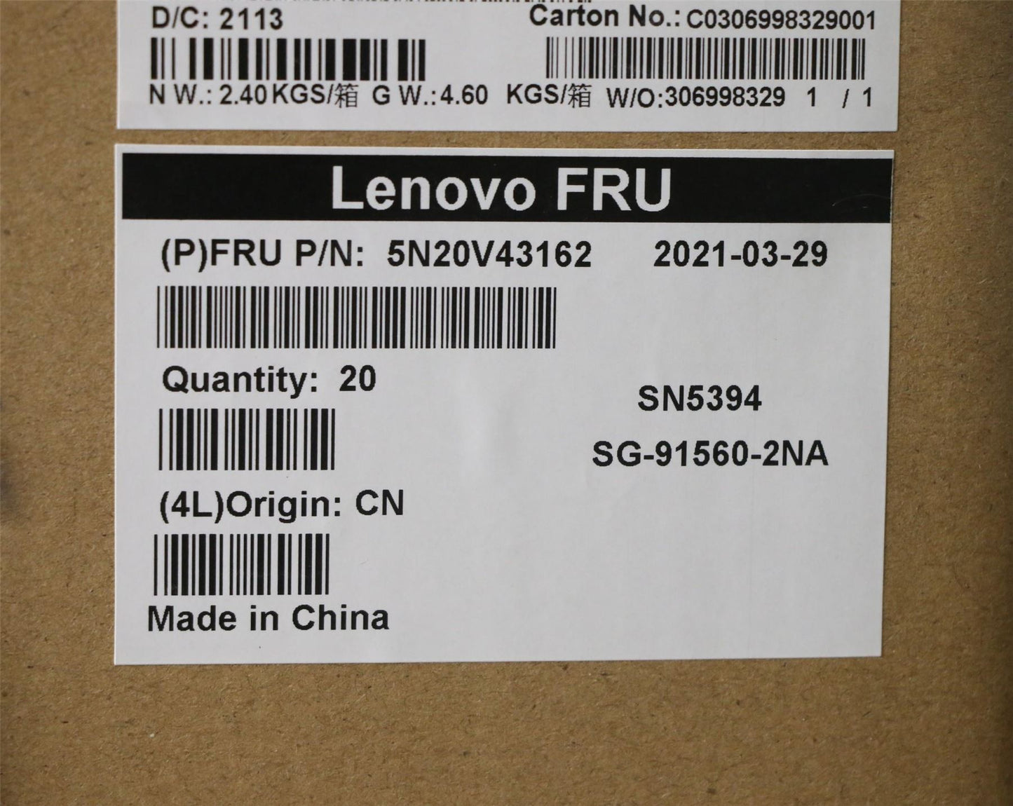 Lenovo ThinkPad L13 2 X13 Keyboard Nordic Black 5N20V43162