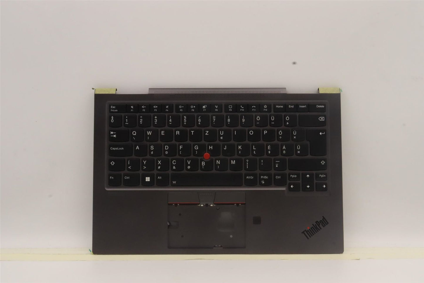 Lenovo Yoga X1 5th Keyboard Palmrest Top Cover German Grey 5M10Z37098