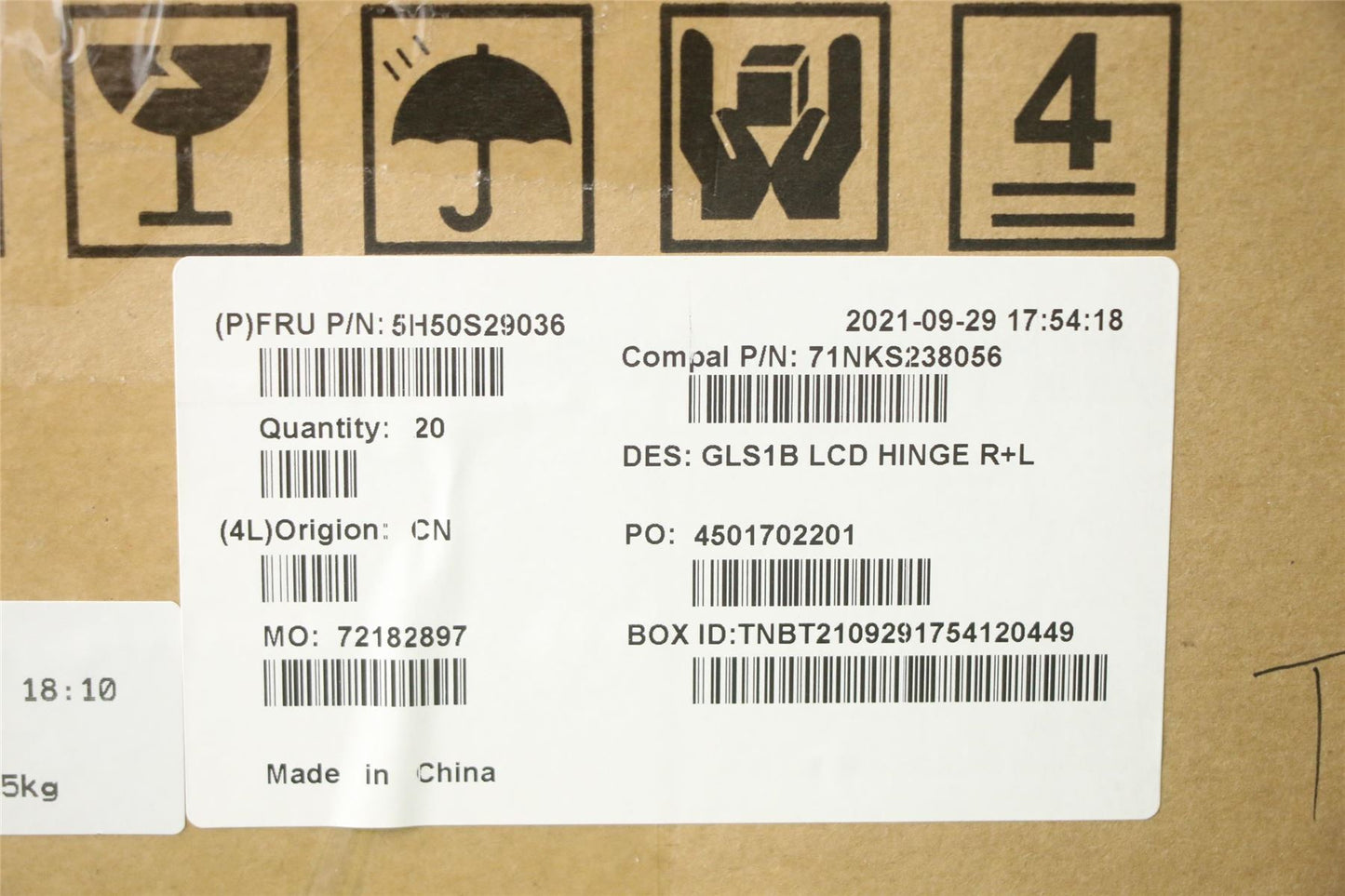 Lenovo IdeaPad 1-15ADA7 1 15AMN7 Hinge Hinges Bracket 5H50S29036