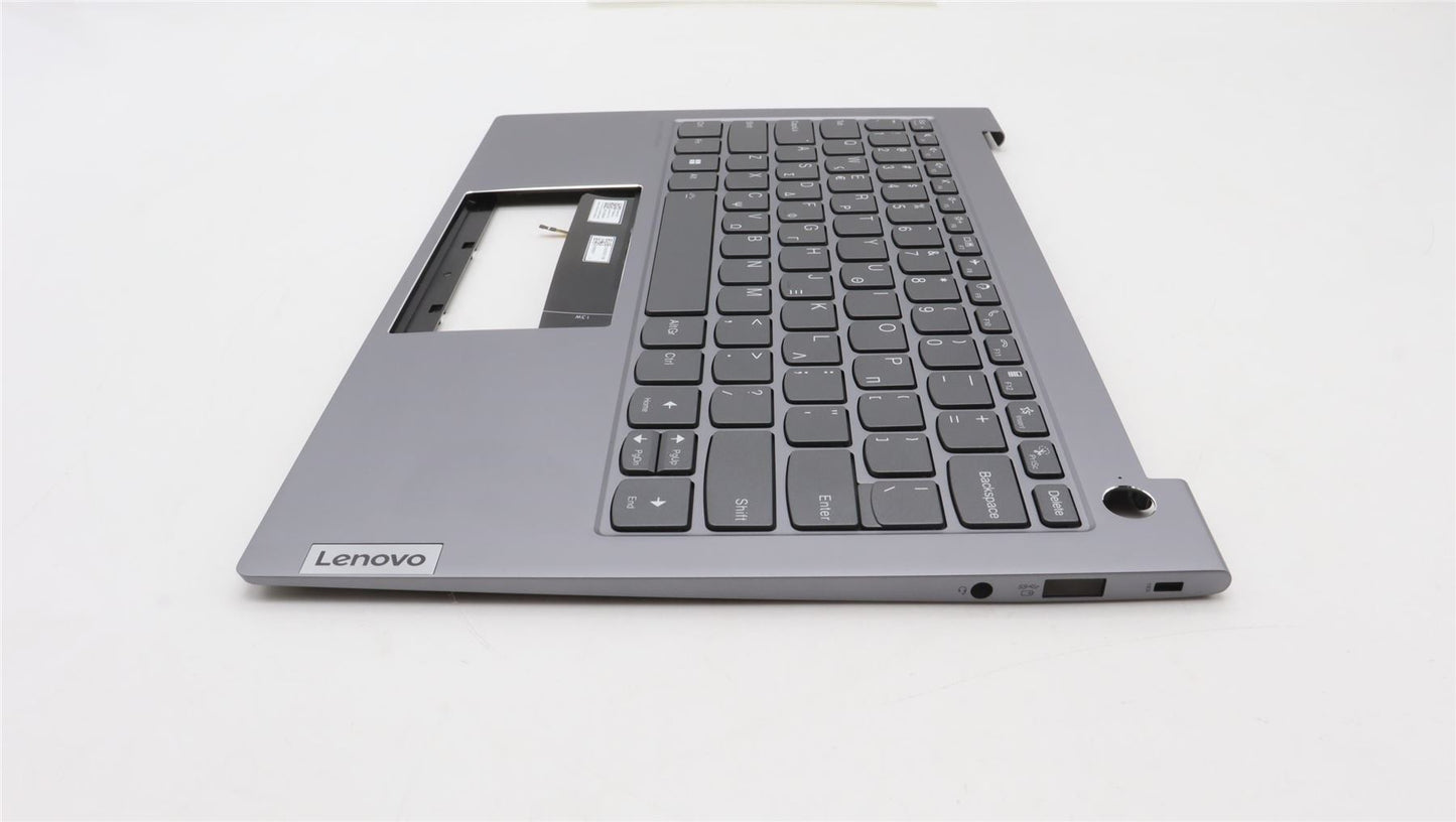 Lenovo ThinkBook 13s G4 IAP Palmrest Cover Touchpad Keyboard Greek 5CB1H18262