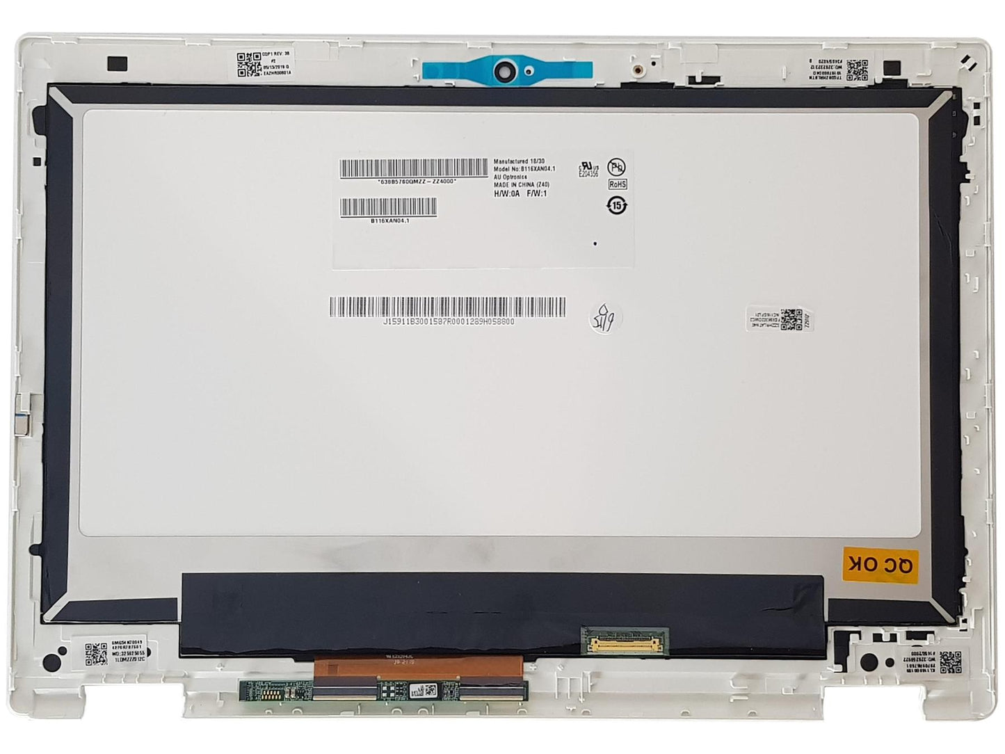 Genuine Acer 6M.G54N7.004 MODULE LCD.TOUCH.W/BEZEL.11.6.WXGA.NGL.WHITE