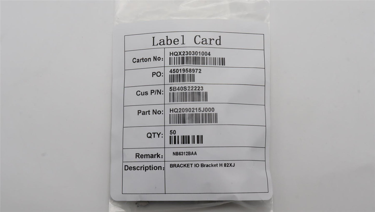 Lenovo IO Bracket H 82XJ 5B40S22223