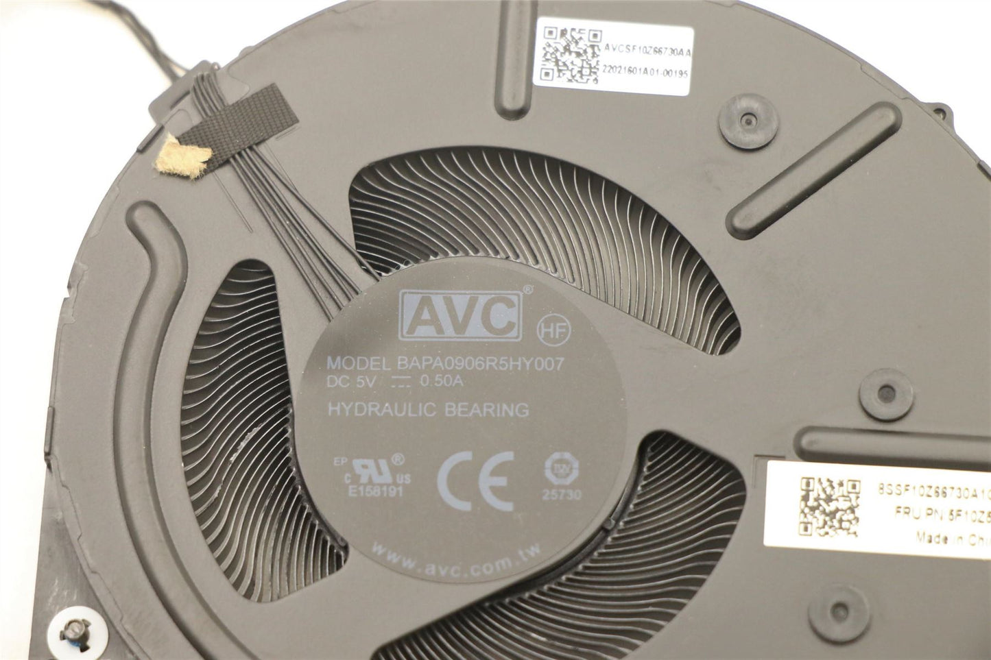 Lenovo Chromebook L14 4 L15 4 L14 3 L15 3 C14 1 Cooling Fan 5F10Z58246
