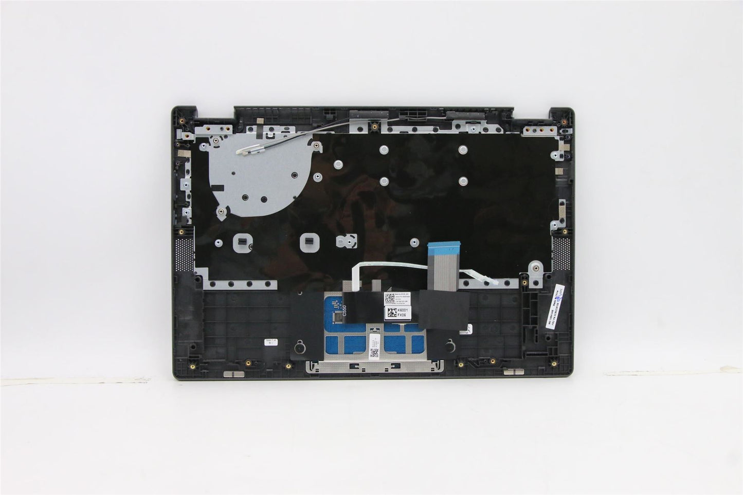Lenovo Flex CB-13IML05 Keyboard Palmrest Top Cover Nordic Grey 5CB0Z28156