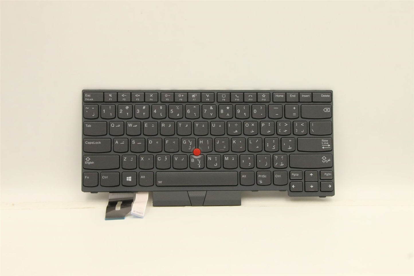 Lenovo ThinkPad T14 Gen 2 P14s Gen 2 Keyboard Arabic Grey Backlit 5N21B08345