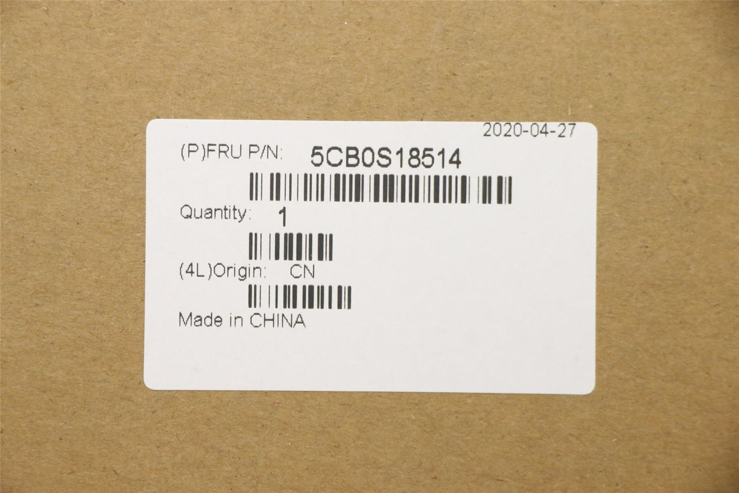 Lenovo Upper Case C81N7 OB BLKB_BEL 5CB0S18514