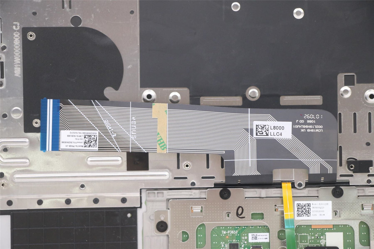 Lenovo Upper Case ASM_UKE L82NH LIG_SR 5CB1C90913