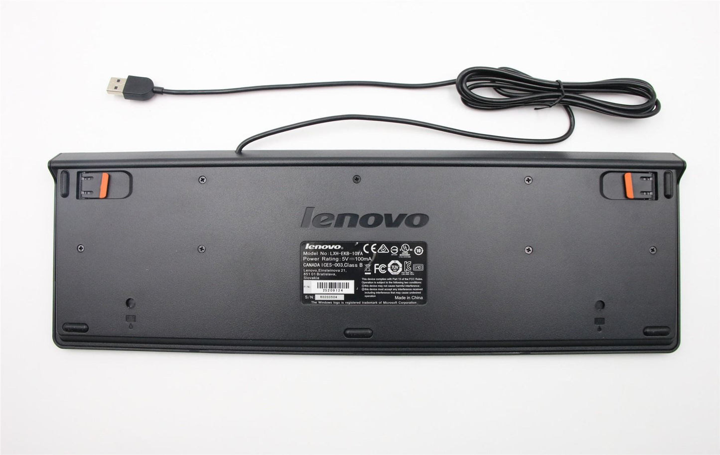 Lenovo IdeaCentre 900-34ISZ 300S-11ISH Y700-34ISH USB Wired Keyboard 25209124