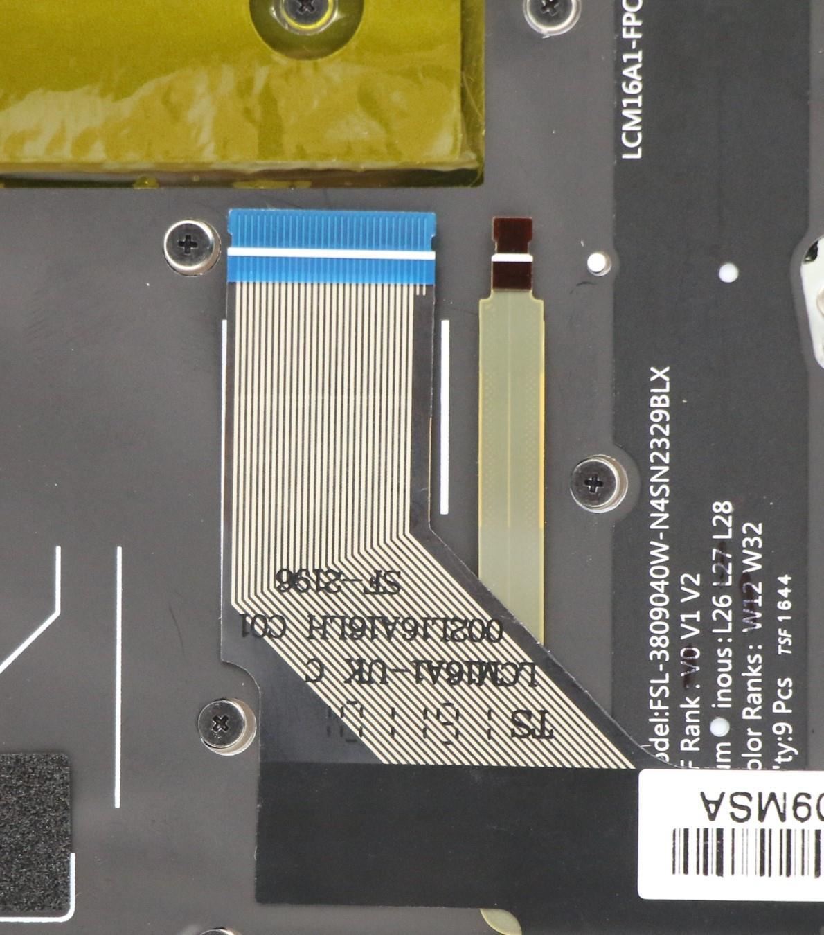 Lenovo Upper Case L 80VF Silver W/KB GR 5CB0M35121