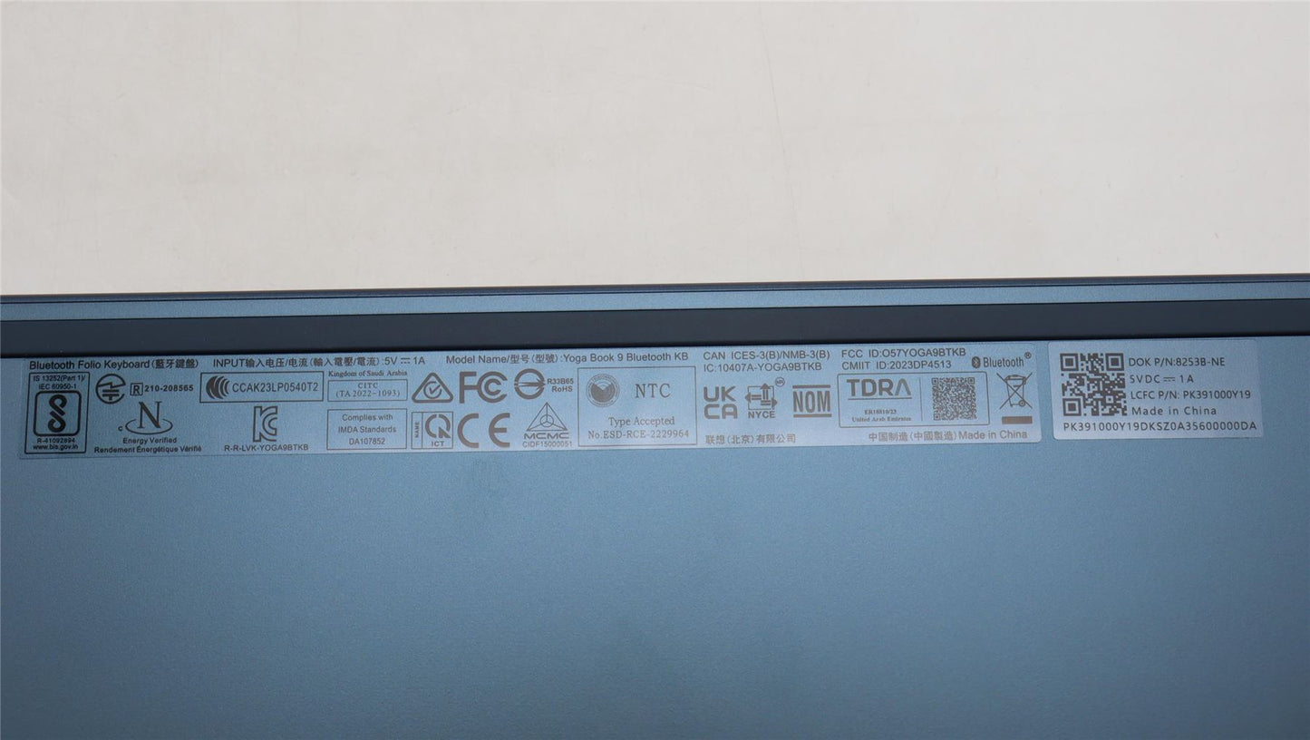 Lenovo Keyboard L82YQ Assy NORDIC 5CB1L72108