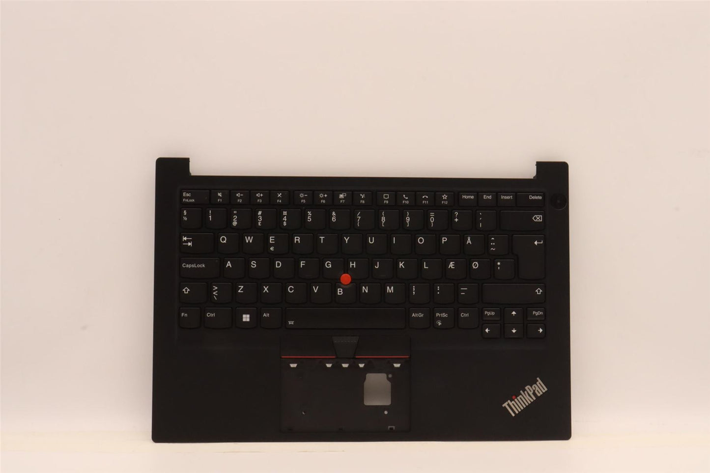 Lenovo ThinkPad E14 Gen 4 Palmrest Cover Keyboard Danish Black 5M11H58926