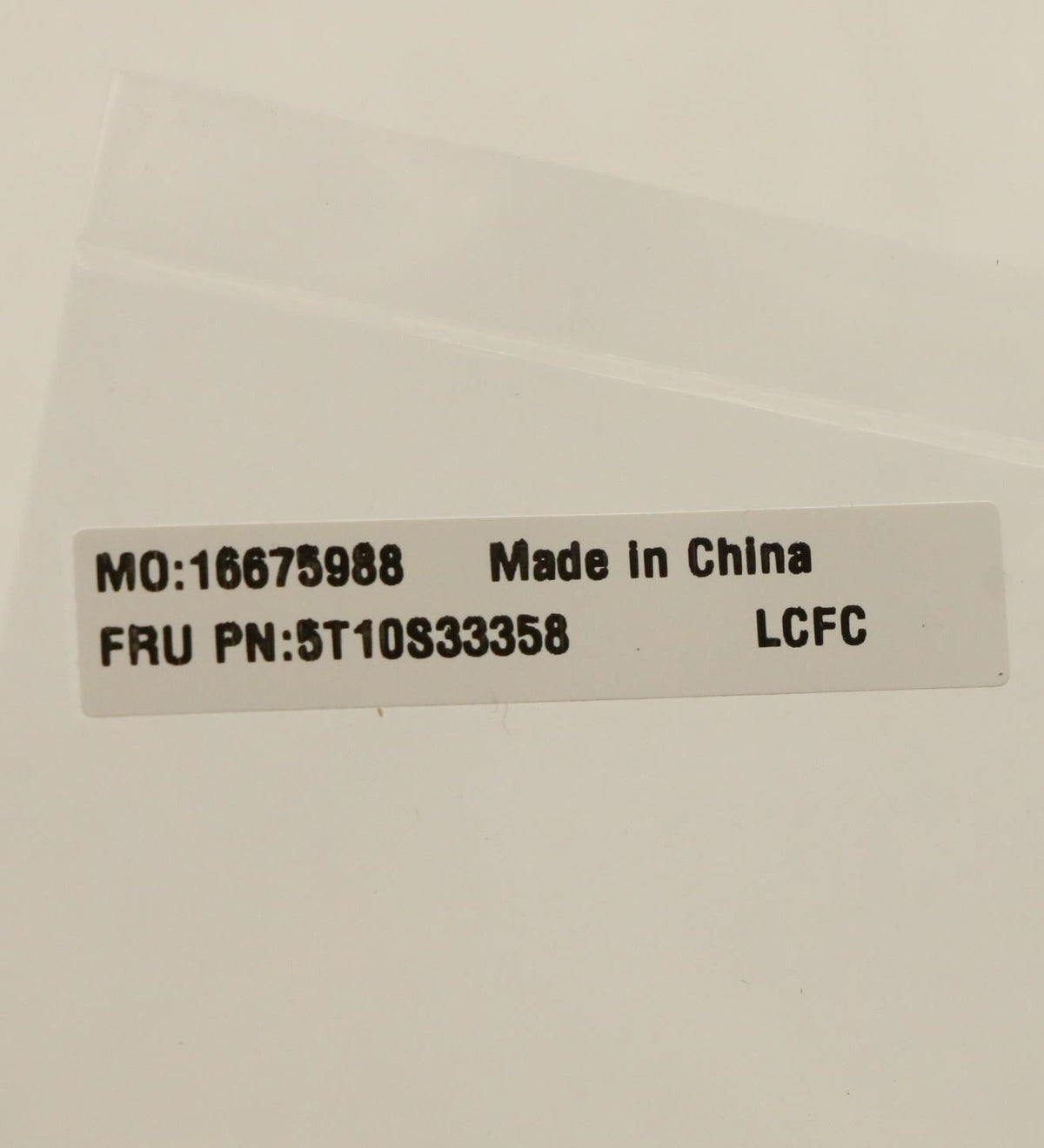 Lenovo TAPE Sponge L 82RB BATTERY_GASKET_03 5T10S33358