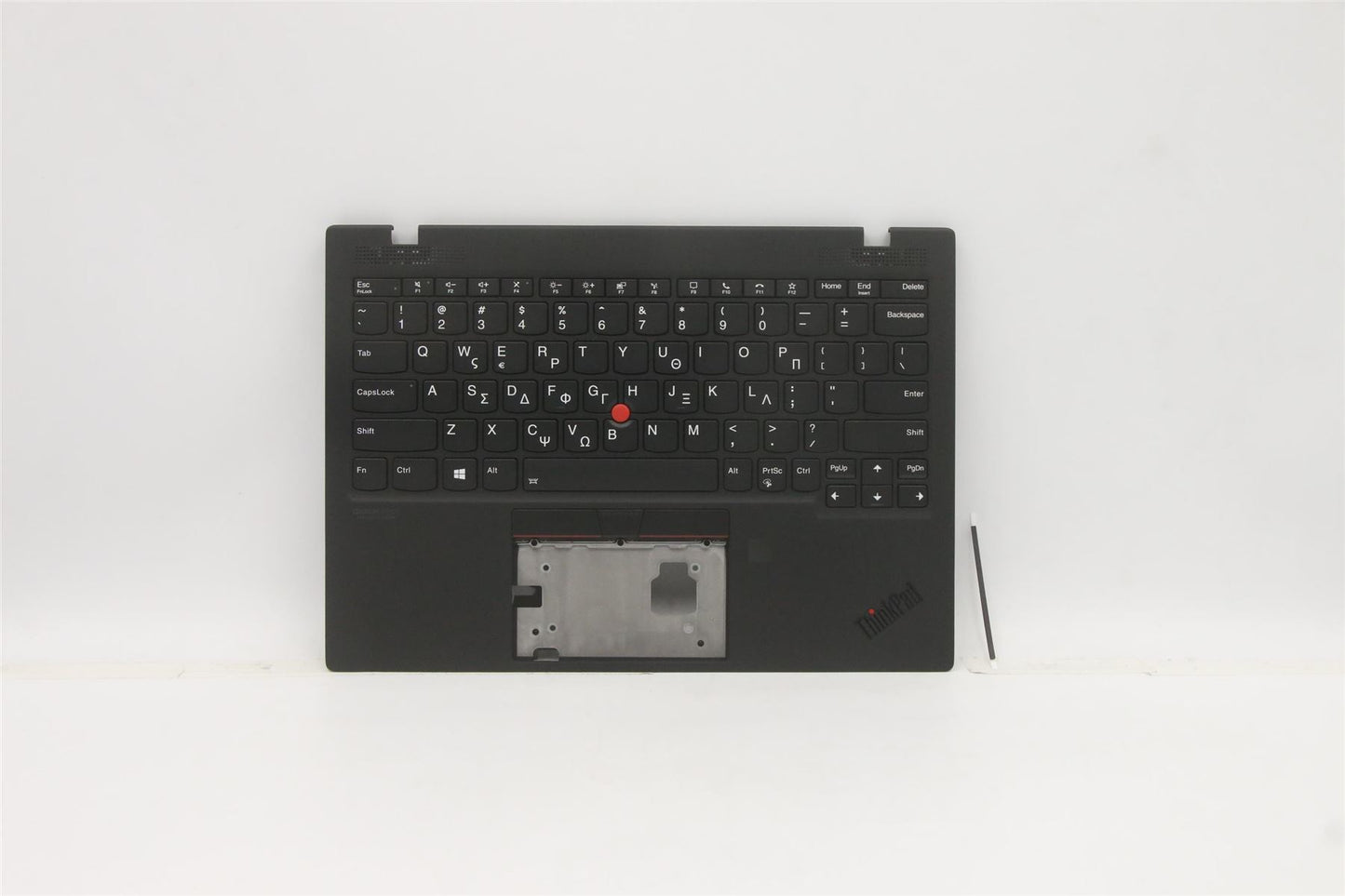 Lenovo ThinkPad X1 Gen 1 Keyboard Palmrest Top Cover Greek Black 5M11B38395