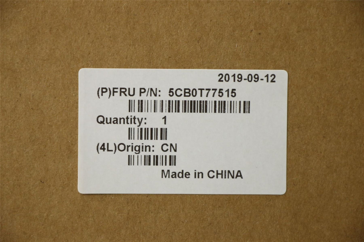Lenovo Notebook 100e 2nd Keyboard Palmrest Top Cover UK Black 5CB0T77515