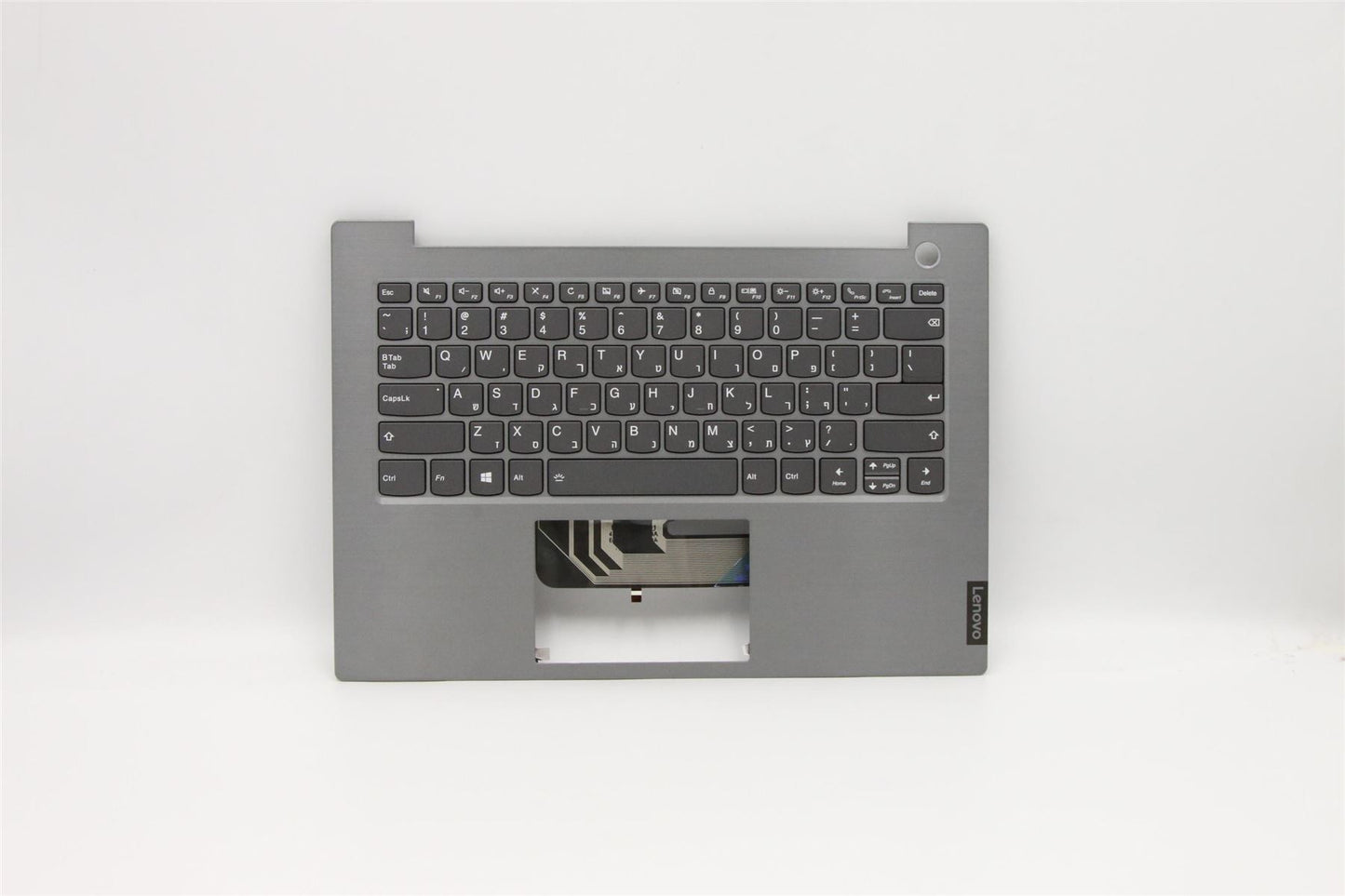 Lenovo ThinkBook 14-IML 14-IIL Palmrest Cover Keyboard Hebrew Grey 5CB0W44354