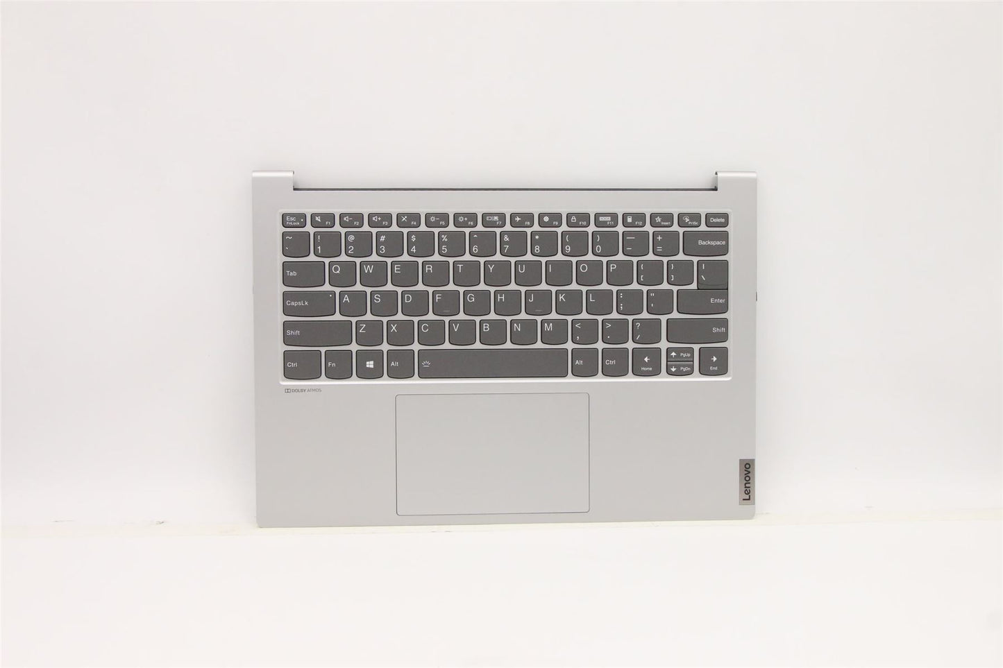 Lenovo Yoga 7 14IHU5 O Palmrest Cover Touchpad Keyboard US Silver 5CB1C90915