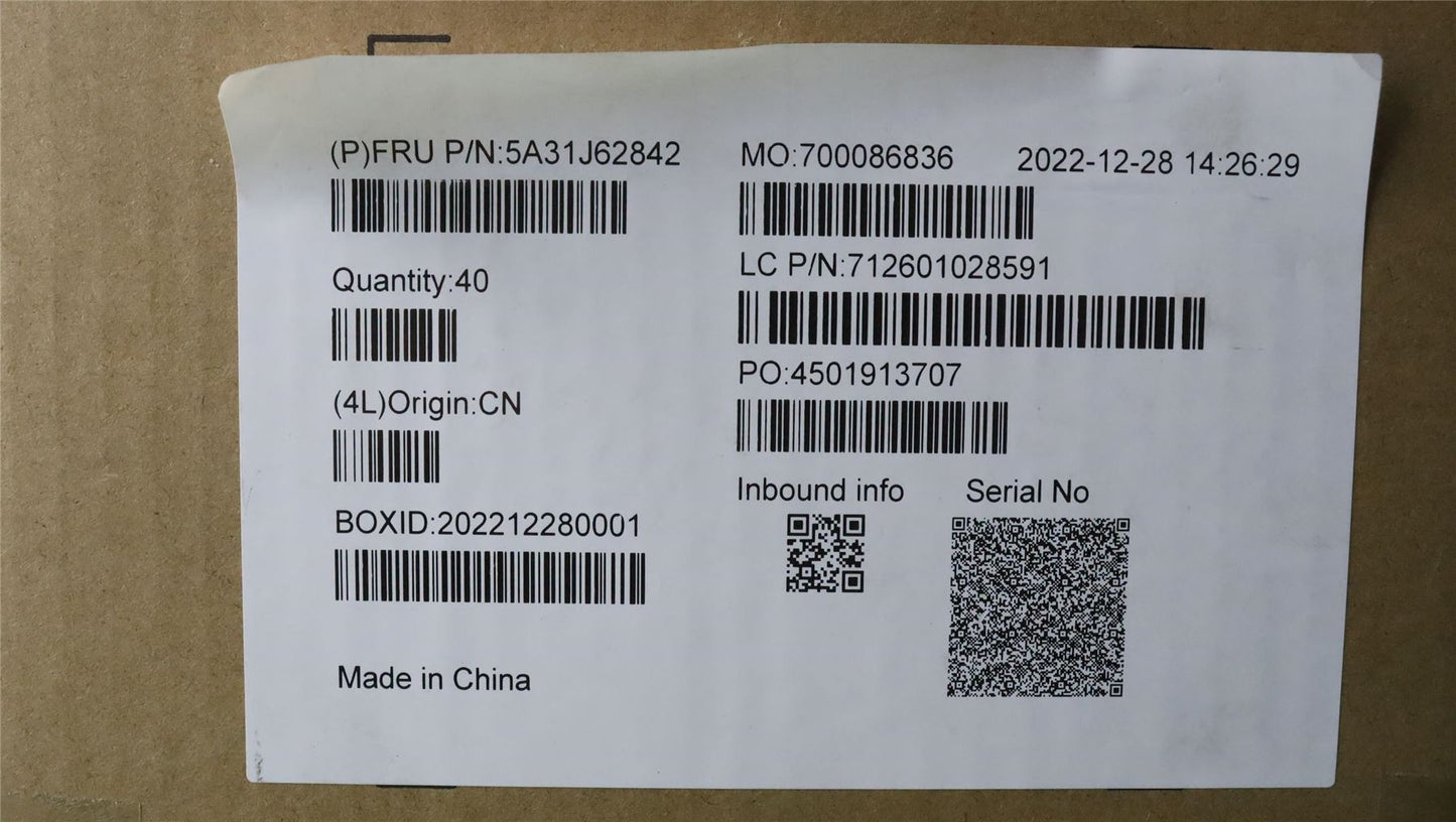 Lenovo FRU TS One wifi antenna 5A31J62842