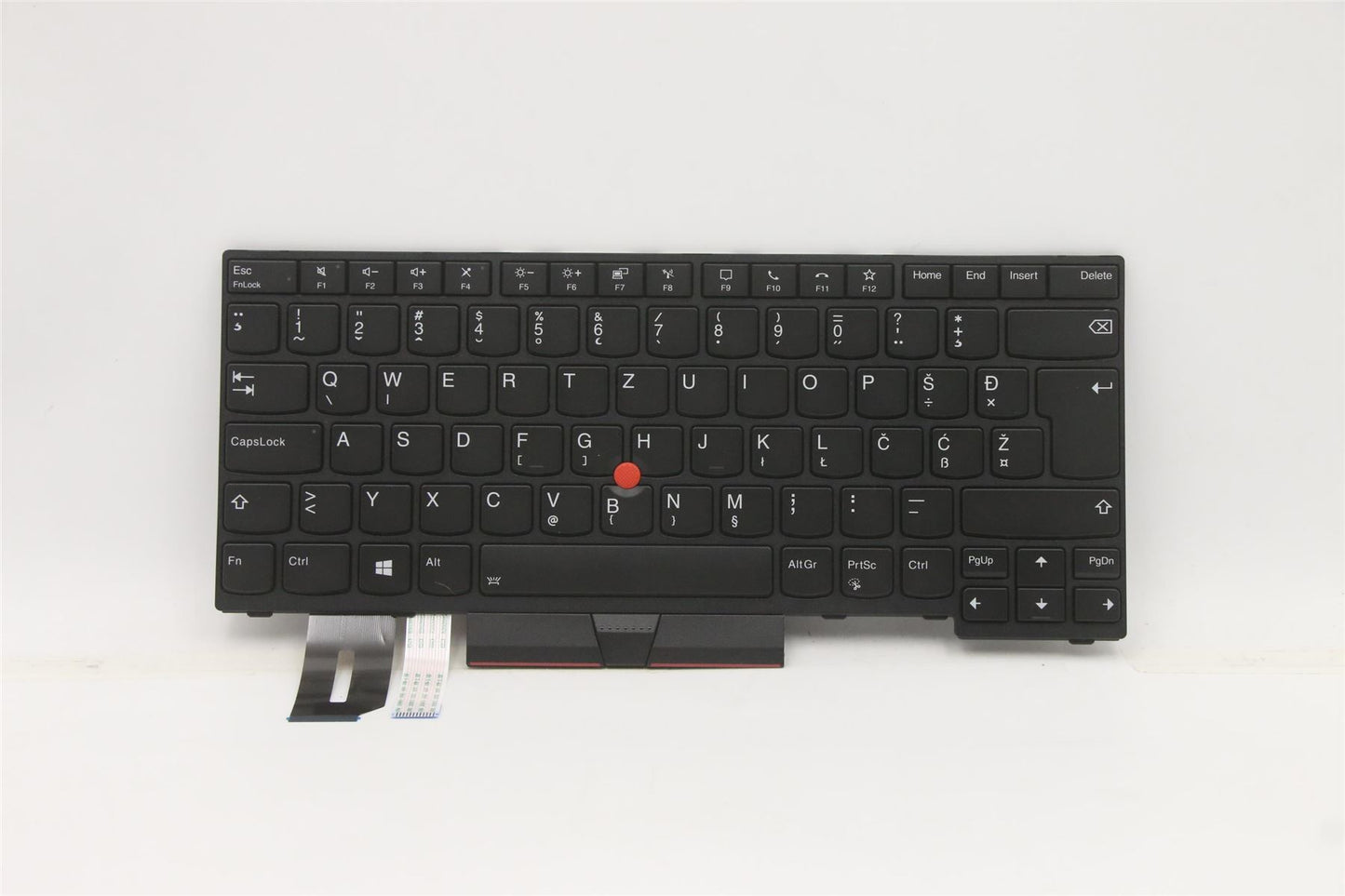 Lenovo ThinkPad T14 Gen 1 T14 Gen 2 Keyboard Serbian Black Backlit 5N20X68865
