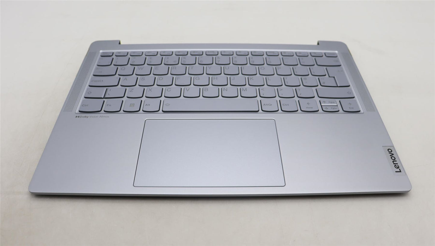 Lenovo Yoga 6 14IRH8 Palmrest Cover Touchpad Keyboard UK Mineral Grey 5CB1L88255