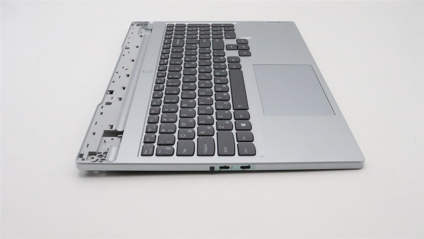 Lenovo 5 15IAH7 Palmrest Cover Touchpad Keyboard Russian Cloud Grey 5CB1H22875