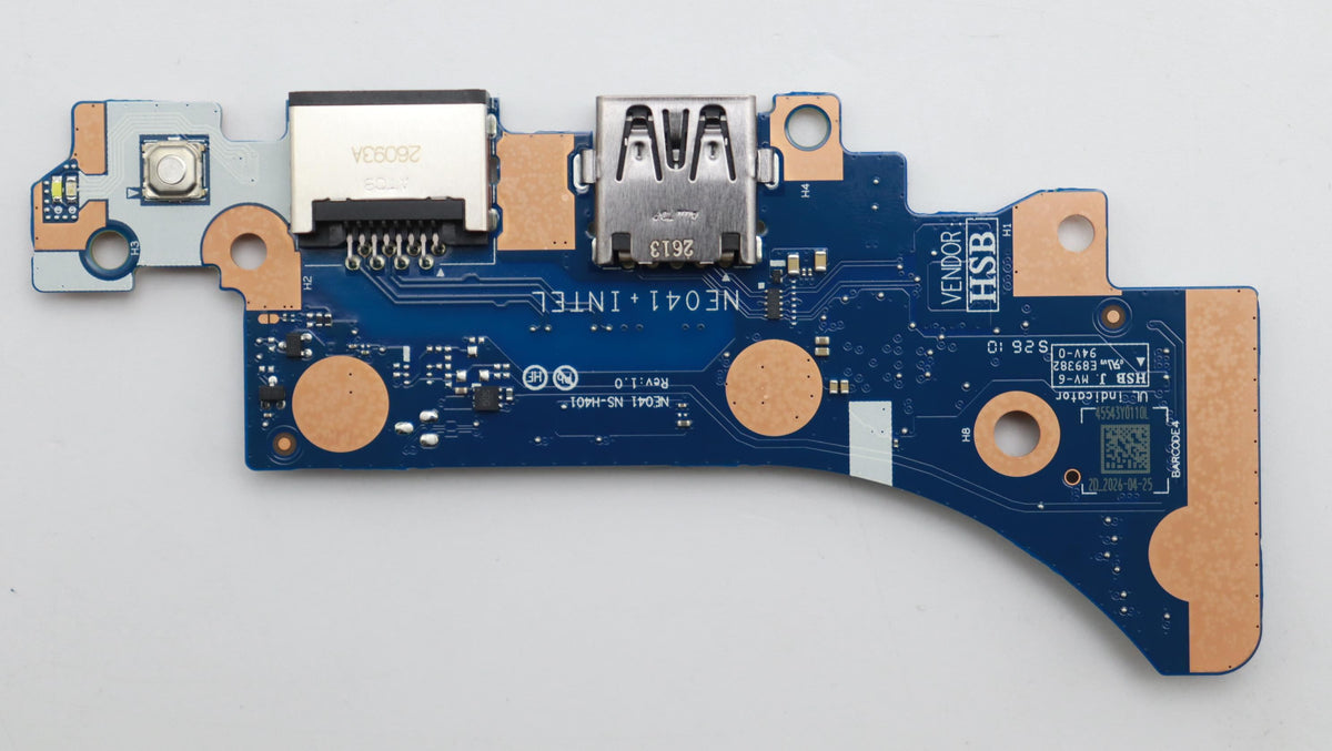 Lenovo CARDPOP FRU PCBA IO/B FP I/O Board 5C51T63042