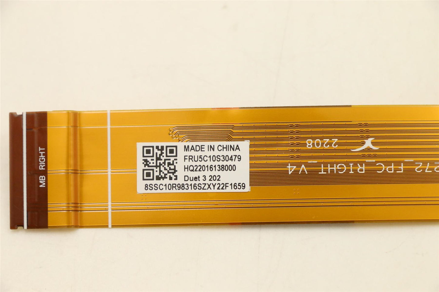 Lenovo Chrome IP 3 11Q727 EDU USB Board Cable 5C10S30479
