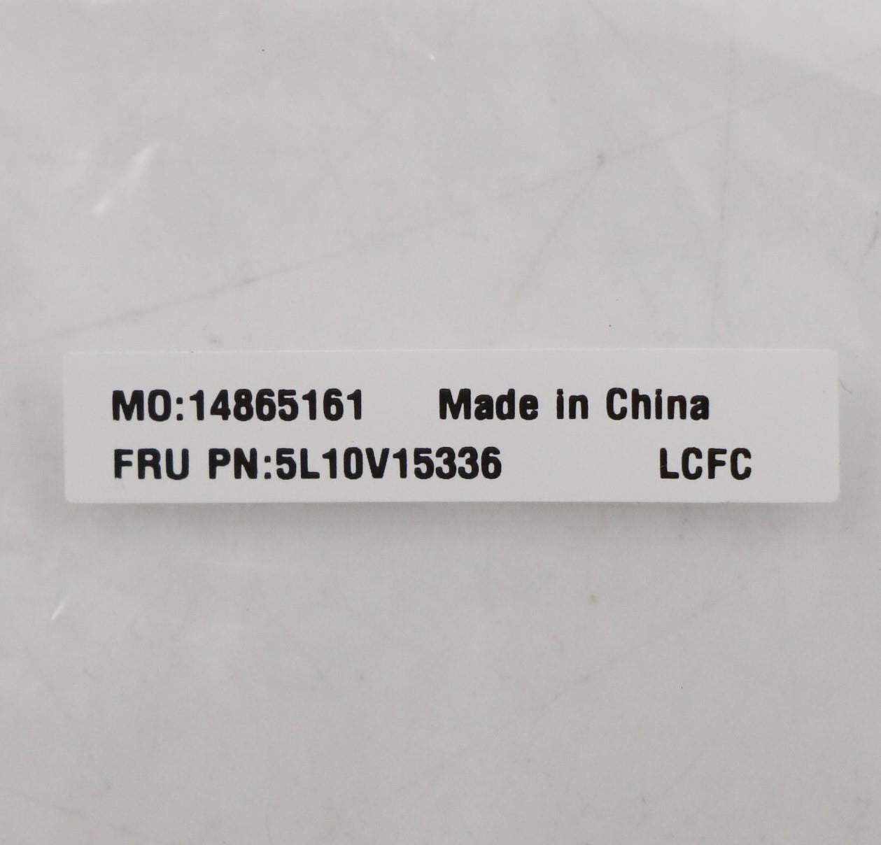 Lenovo LABEL FRU GEO label, black 5L10V15336