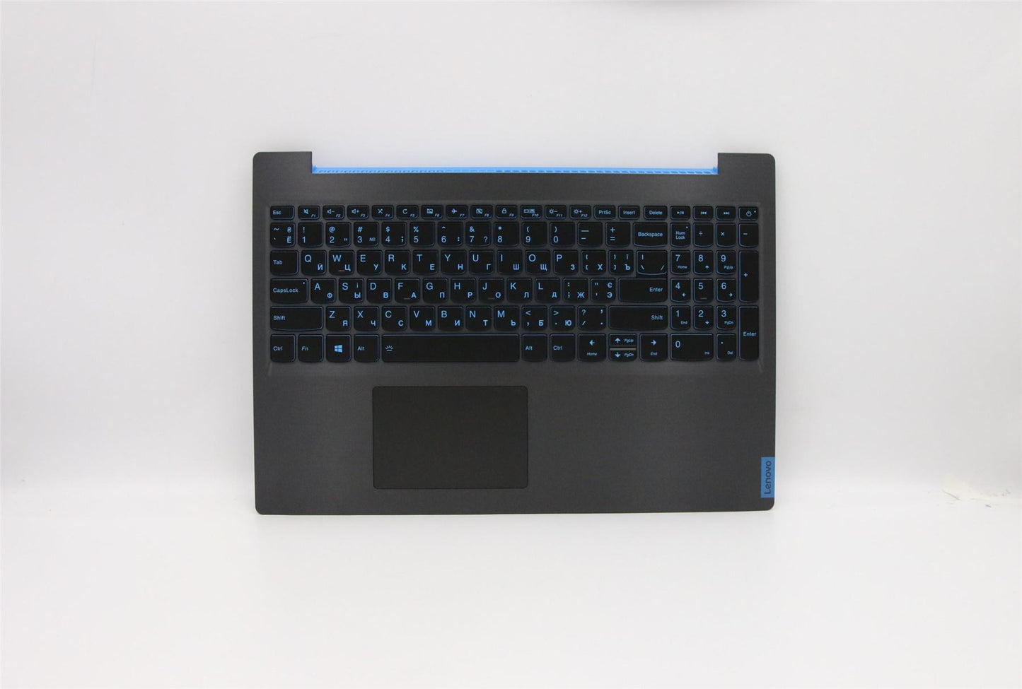 Lenovo Gaming L340-15IRH Keyboard Palmrest Top Cover Ukrainian Black 5CB0U42768