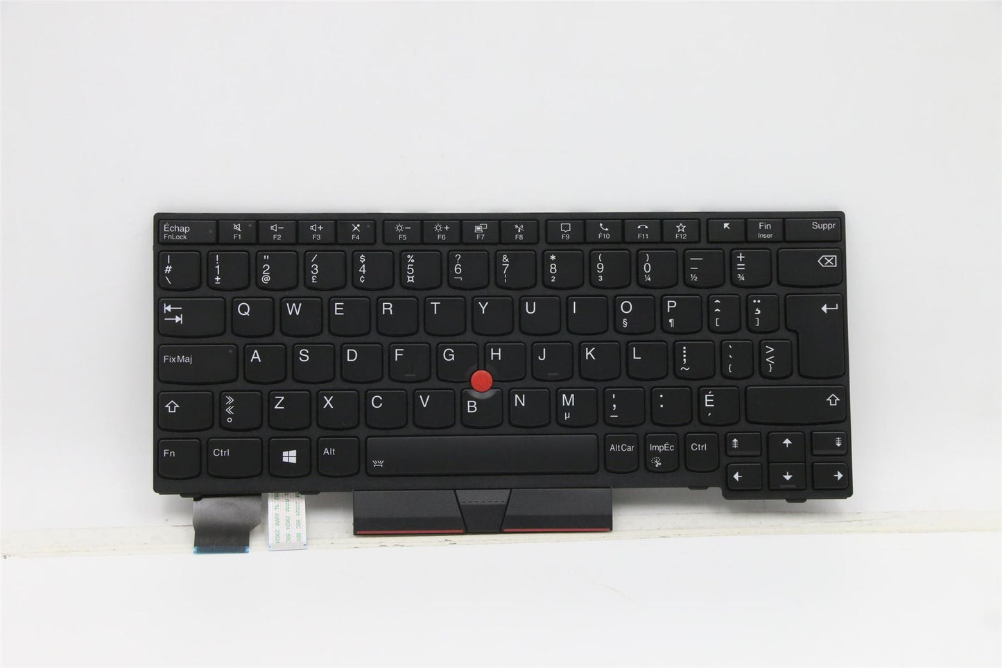 Lenovo ThinkPad L13 2 X13 Keyboard French Black Backlit 5N20V43330