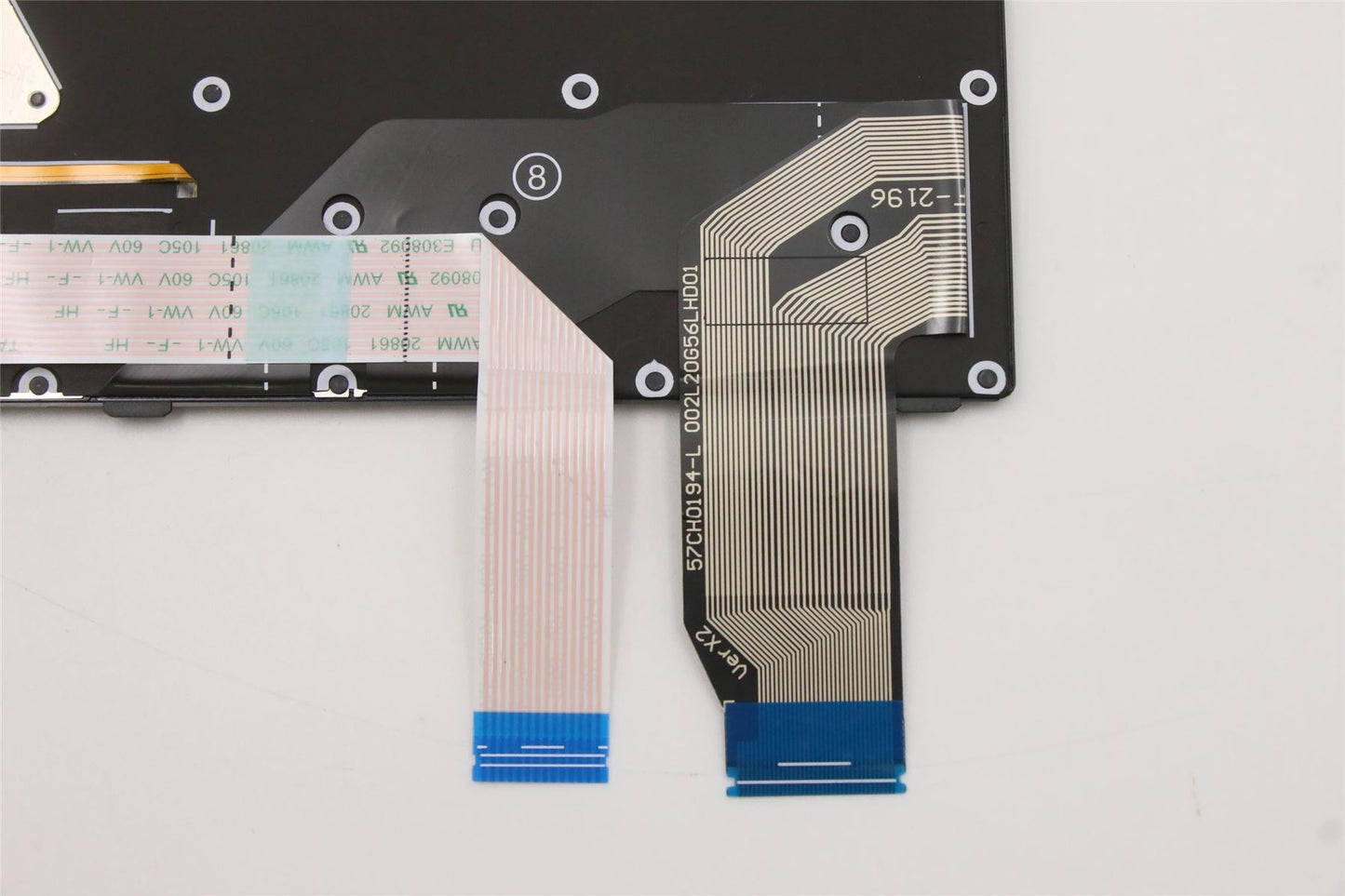 Lenovo ThinkPad X13 2 Keyboard German Black Backlit 5N21A21745