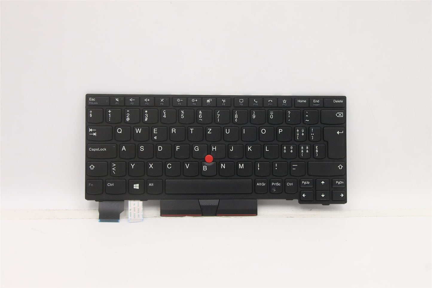 Lenovo ThinkPad L13 2 X13 Keyboard Swiss Black 5N20V43314