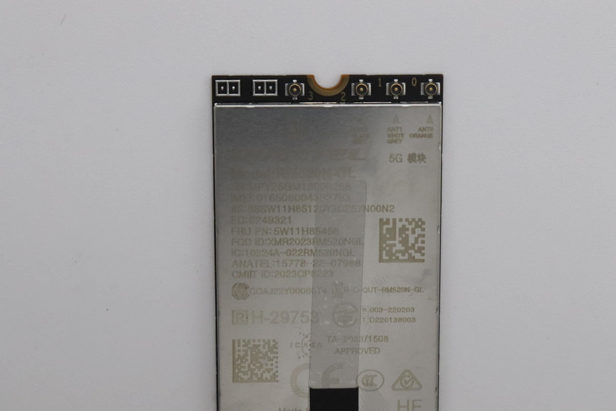Lenovo WIRELESS Wireless,WAN,QCT,RM520N CN Qualcomm Board 5W11H85456