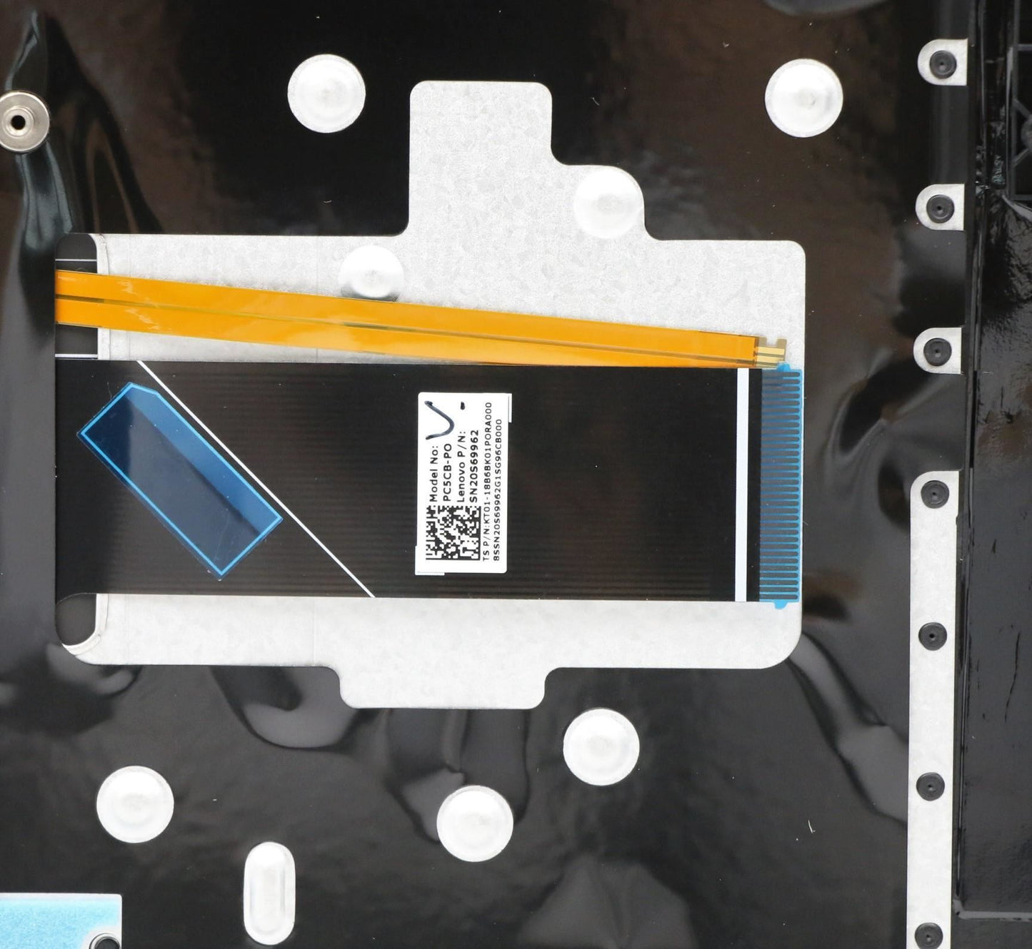 Lenovo IdeaPad S340-15API Keyboard Palmrest Top Cover Portuguese Blue 5CB0S18800