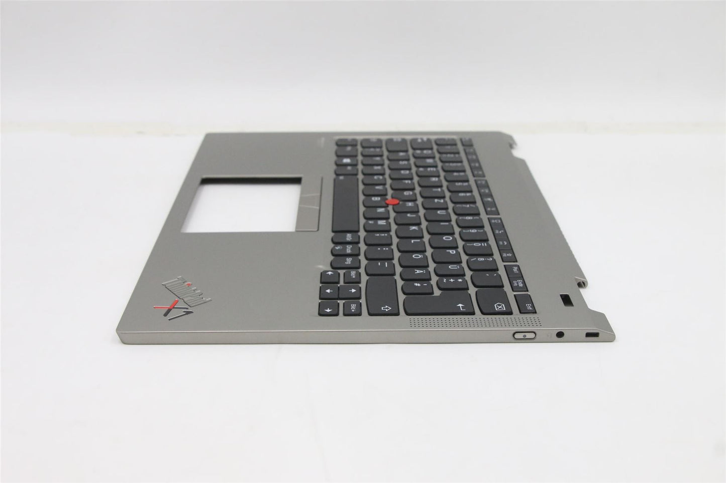 Lenovo ThinkPad X1 Keyboard Palmrest Top Cover German Titanium 5M11B59854