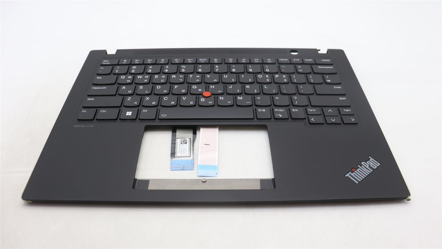 Lenovo ThinkPad T14s Gen 4 Keyboard Palmrest Top Cover Korean Black 5M11L92884