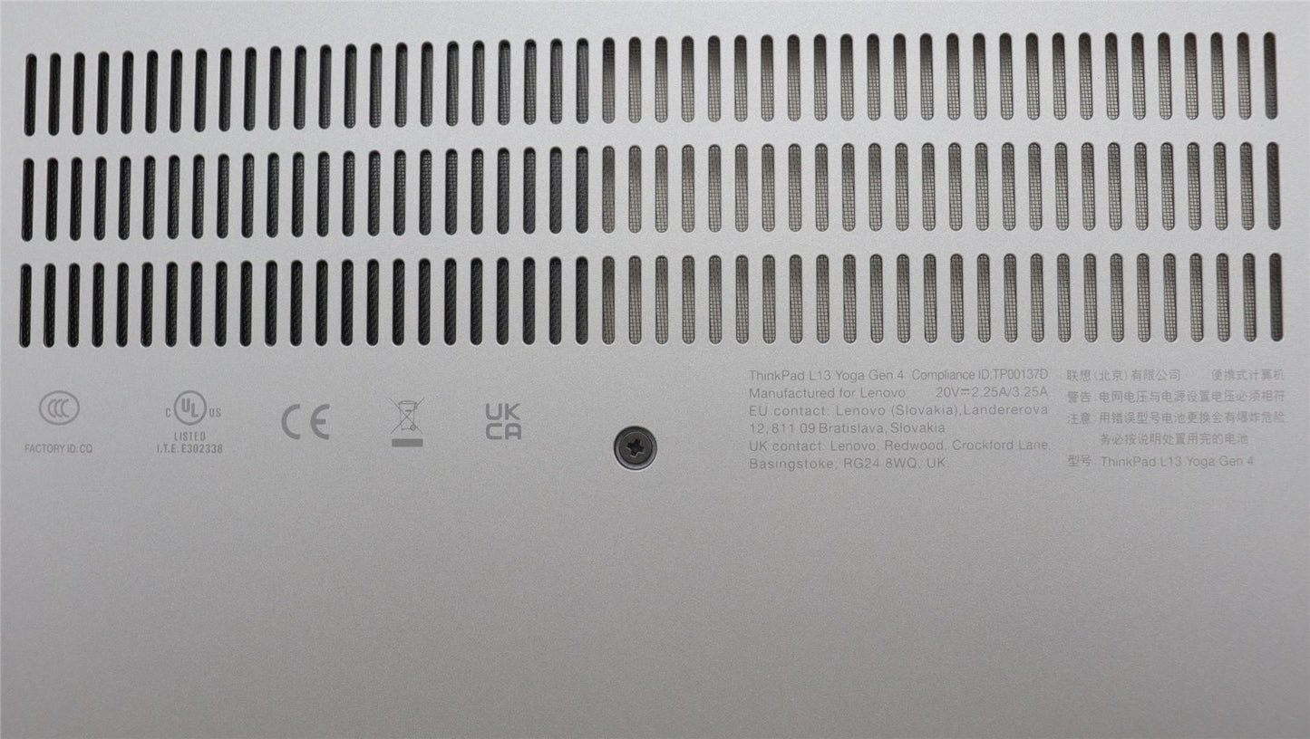Lenovo MECH_ASM FR MECH_ASM D COVER YG SG L13 5M11H62883
