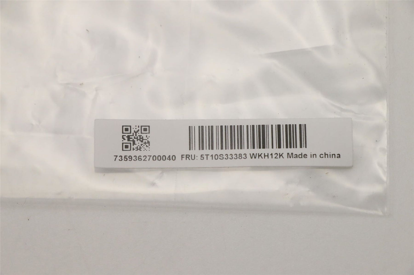 Lenovo 5T10S33383 TAPE Removable Tape C 82S9 3.2T
