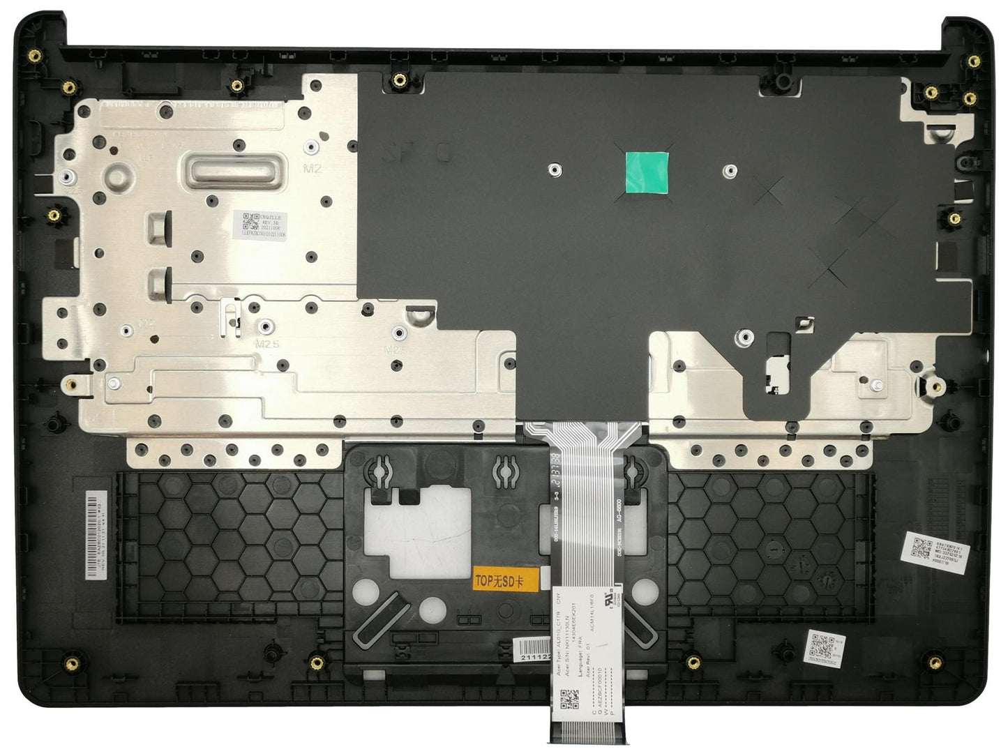 Acer Chromebook C933 C933T Palmrest Cover Keyboard French Black 6B.ATKN7.014